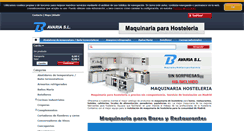 Desktop Screenshot of maquinashosteleras.es